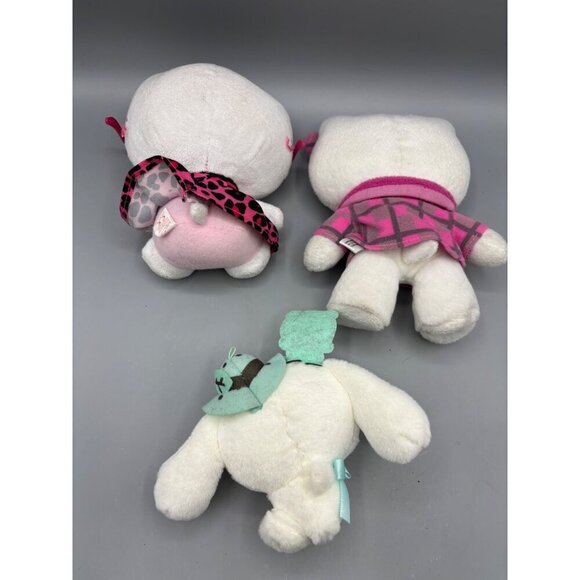 3 Pc Hello Kitty & Cinnamoroll Plush Toy Set - Cute Collectible & Soft - Picture 5 of 6